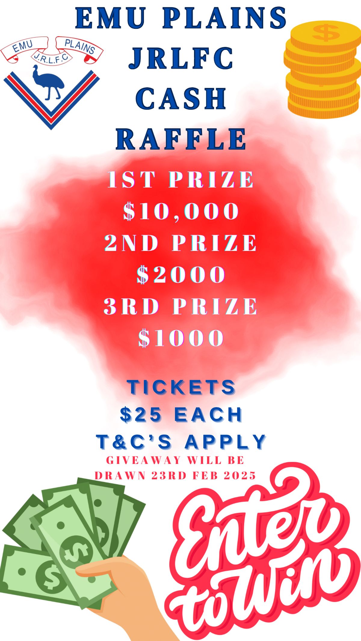 MEGA CASH WINNER - Hero image