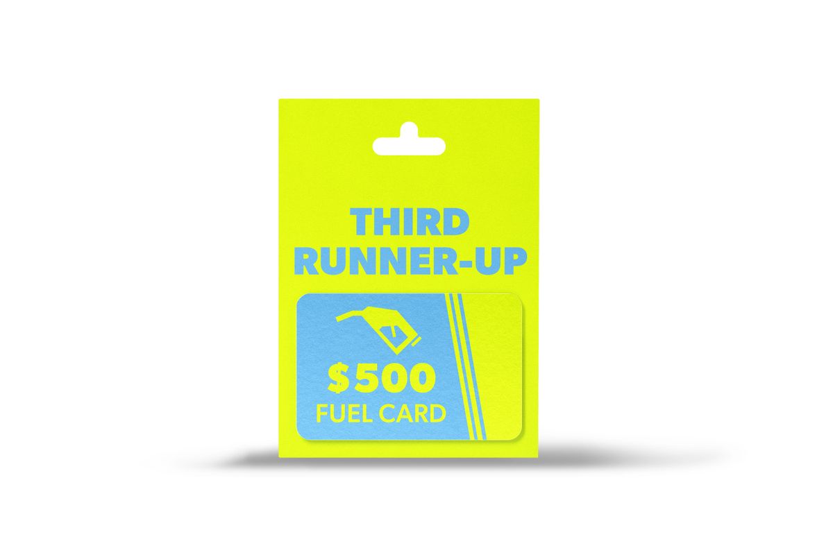 Third Runner-Up: $500 Fuel Card - Hero image