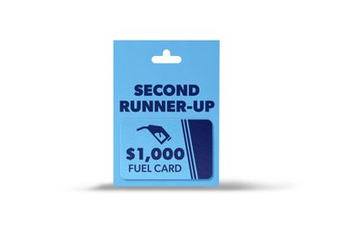 Second Runner-Up: $1,000 Fuel Card - Hero Image