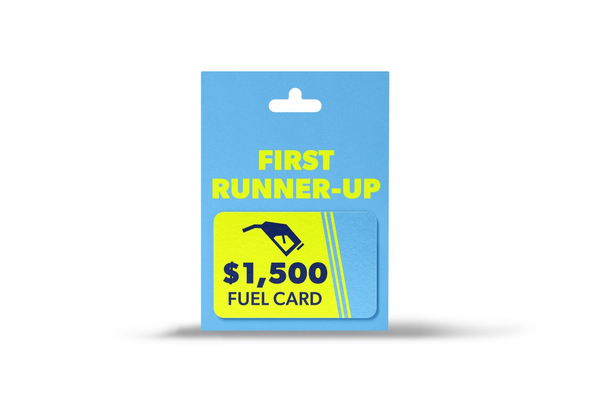 First Runner-Up: $1,500 Fuel Card - Hero image