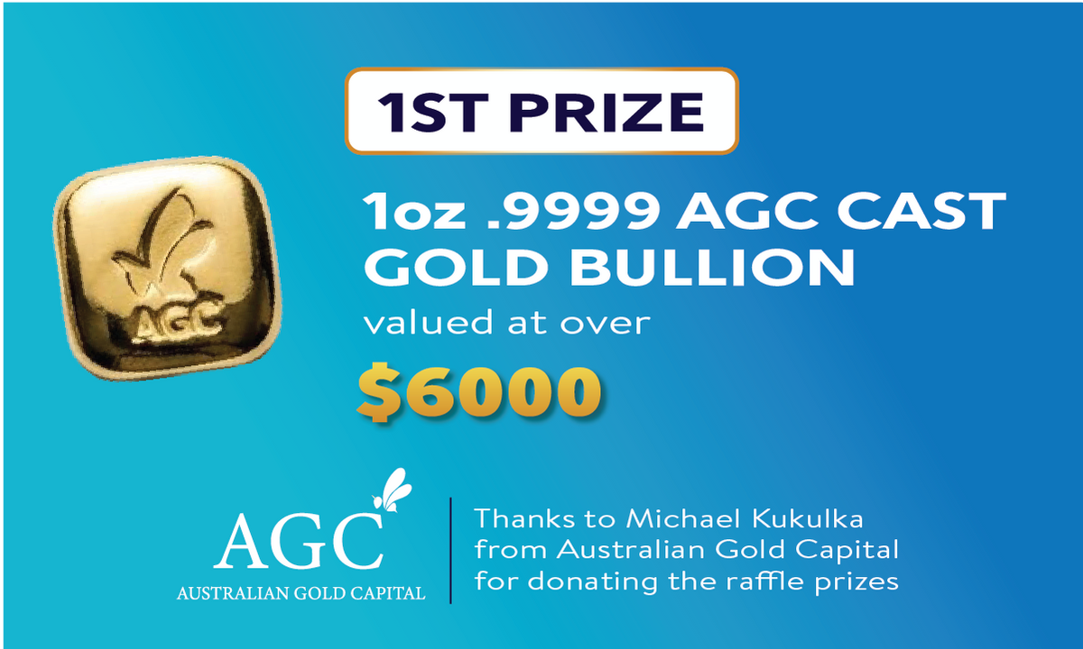 10z .9999 AGC Cast Gold Bullion - Hero image