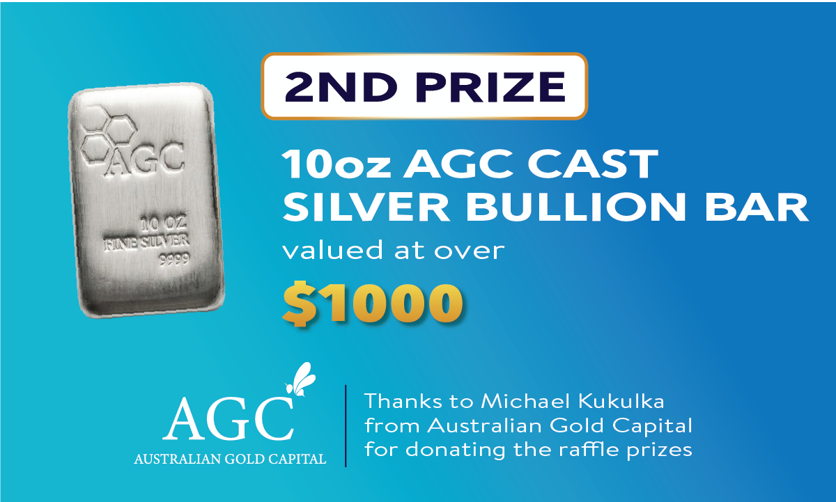 10oz AGC Cast Silver Bullion Bar Valued at Over $1,000 - Hero image