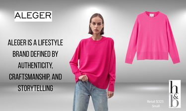 Aleger CASHMERE BLEND OVERSIZE CREW Flash Pink - Hero Image