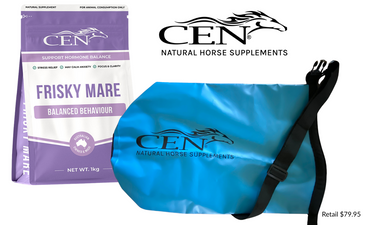 CEN Frisky Mare - Balanced Behaviour and Wet Feed Bag - Hero Image