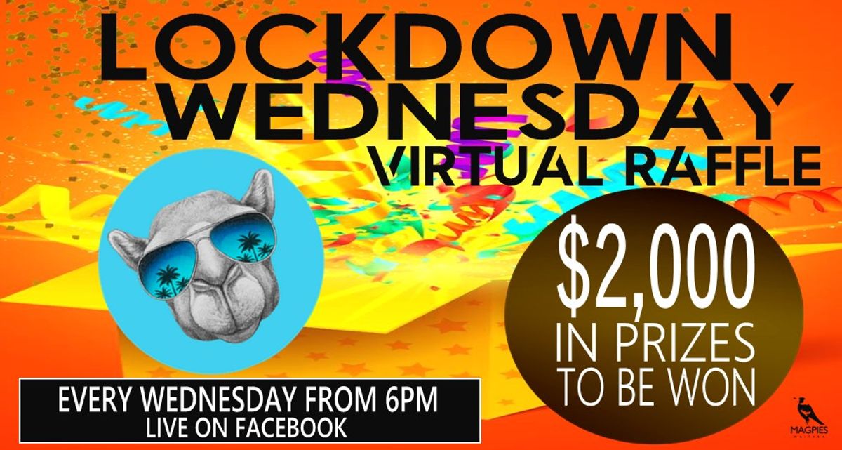 Wednesday Raffle RaffleTix | LOCKDOWN WEDNESDAY RAFFLE