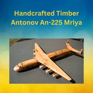 Handcrafted Timber Antonov An-225 Mriya - Hero Image