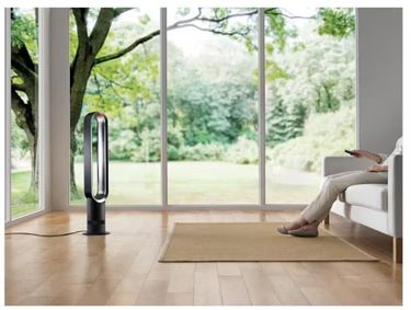 Dyson AM07 Cool Tower Fan - White/silver - Hero Image