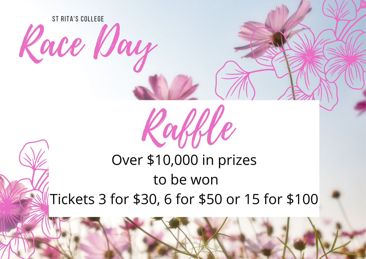 Race Raffle Draw St Rita's College Race Day Raffle 2021