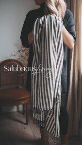 Hand Loomed Turkish Towel from Salubrious Living - Hero Image