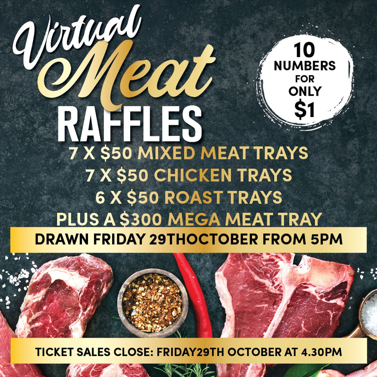 Virtual Meat Raffle Friday