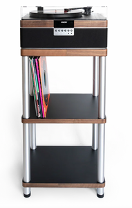 The+Record Player (Walnut only) & Stand + Case of Moondog Lager! - Hero Image