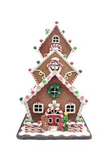 $89  Gingerbread Cookie 3-Layered LED House - Hero Image