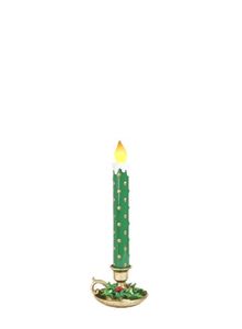 $79 LED Candlestick Green Dotted - Hero Image