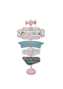 $69 Outdoor North Pole Sign Pastel - Hero Image