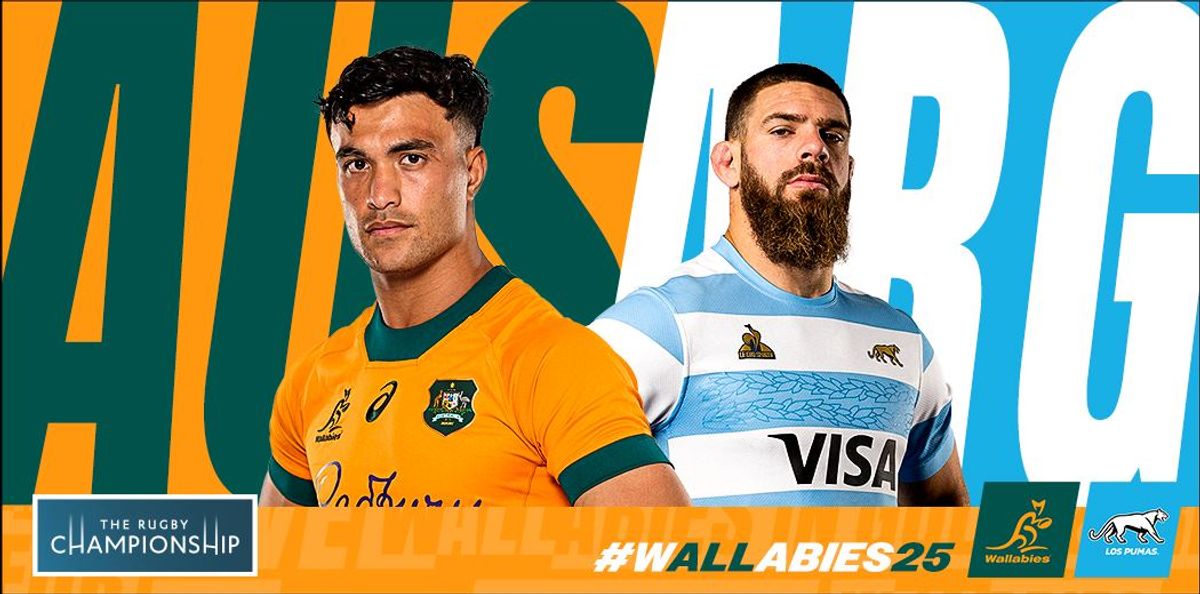 2x Wallabies vs Argentina Test Match Tickets (Donated by Defender Land Rover) - Hero image