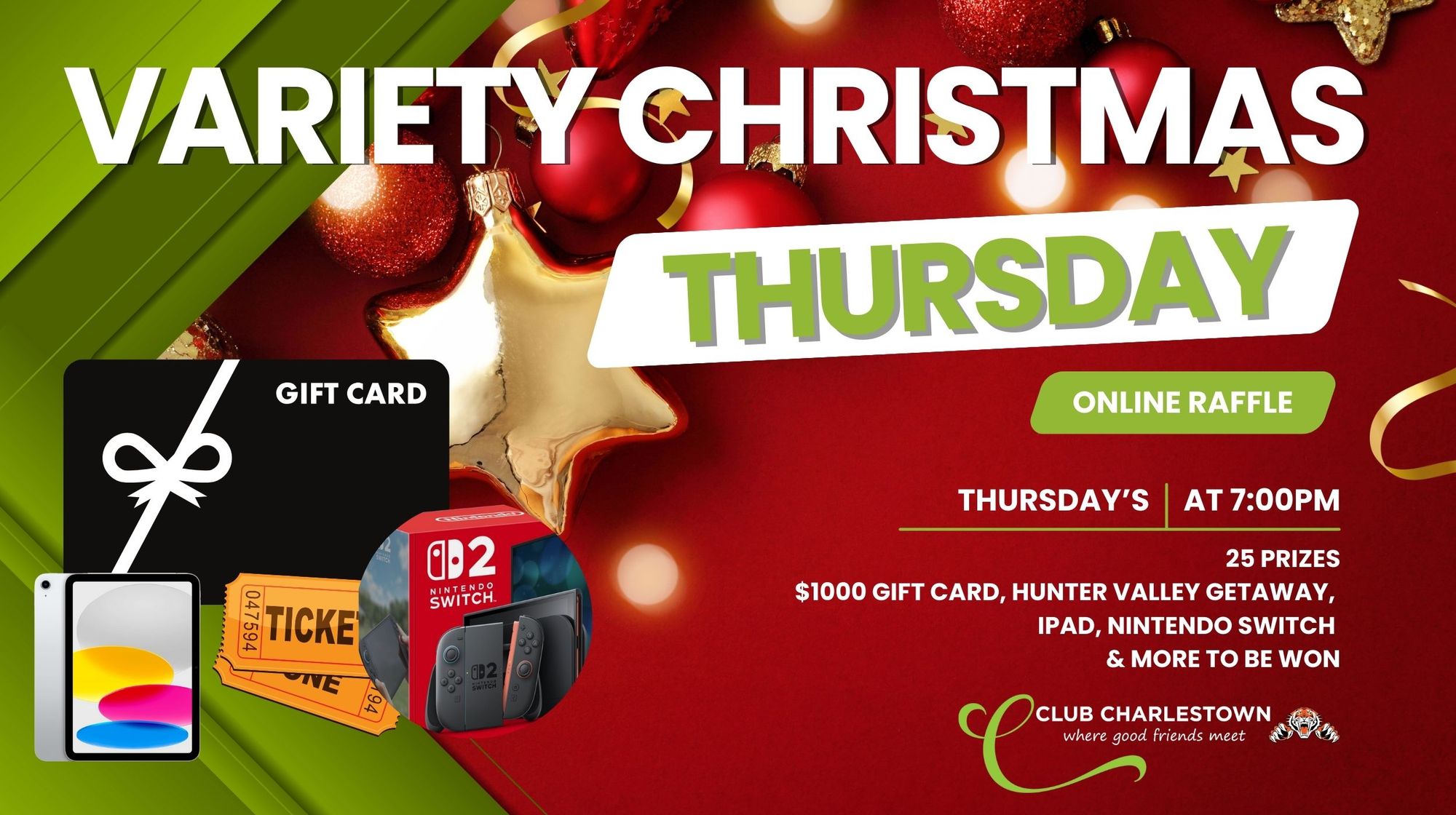 RaffleTix | Christmas Variety Online Raffle
