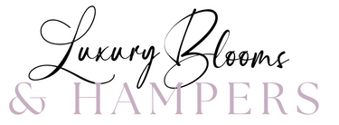 Luxury Blooms and Hampers - Logo