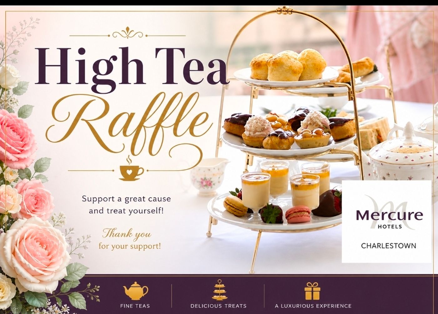 Highh Raffles RaffleTix | High Tea Raffle 2026
