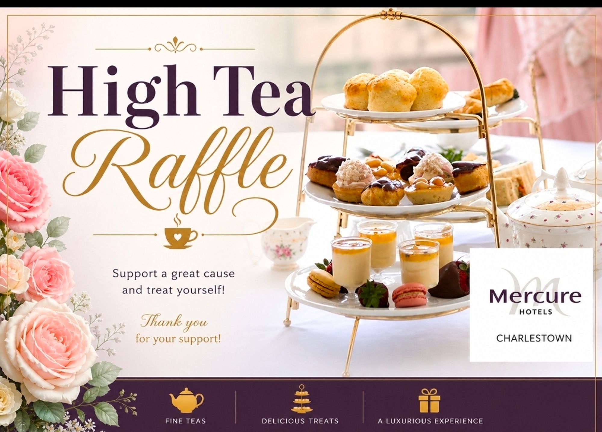 Teacup Raffle RaffleTix | High Tea Raffle 2026