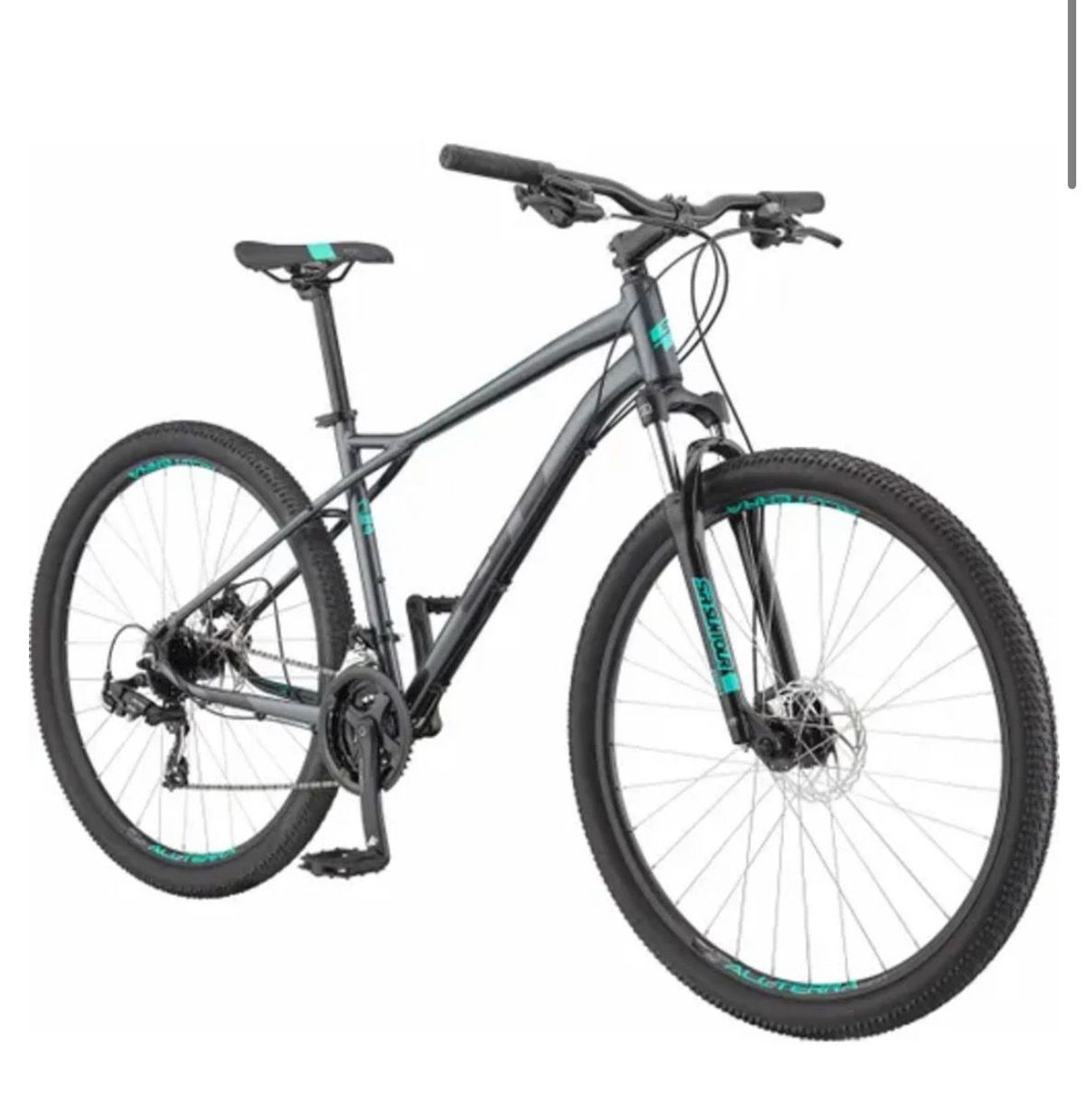 GT Aggressor Mountain Bike + $100 Helmet + $100 Pedal Patch Voucher - Hero image