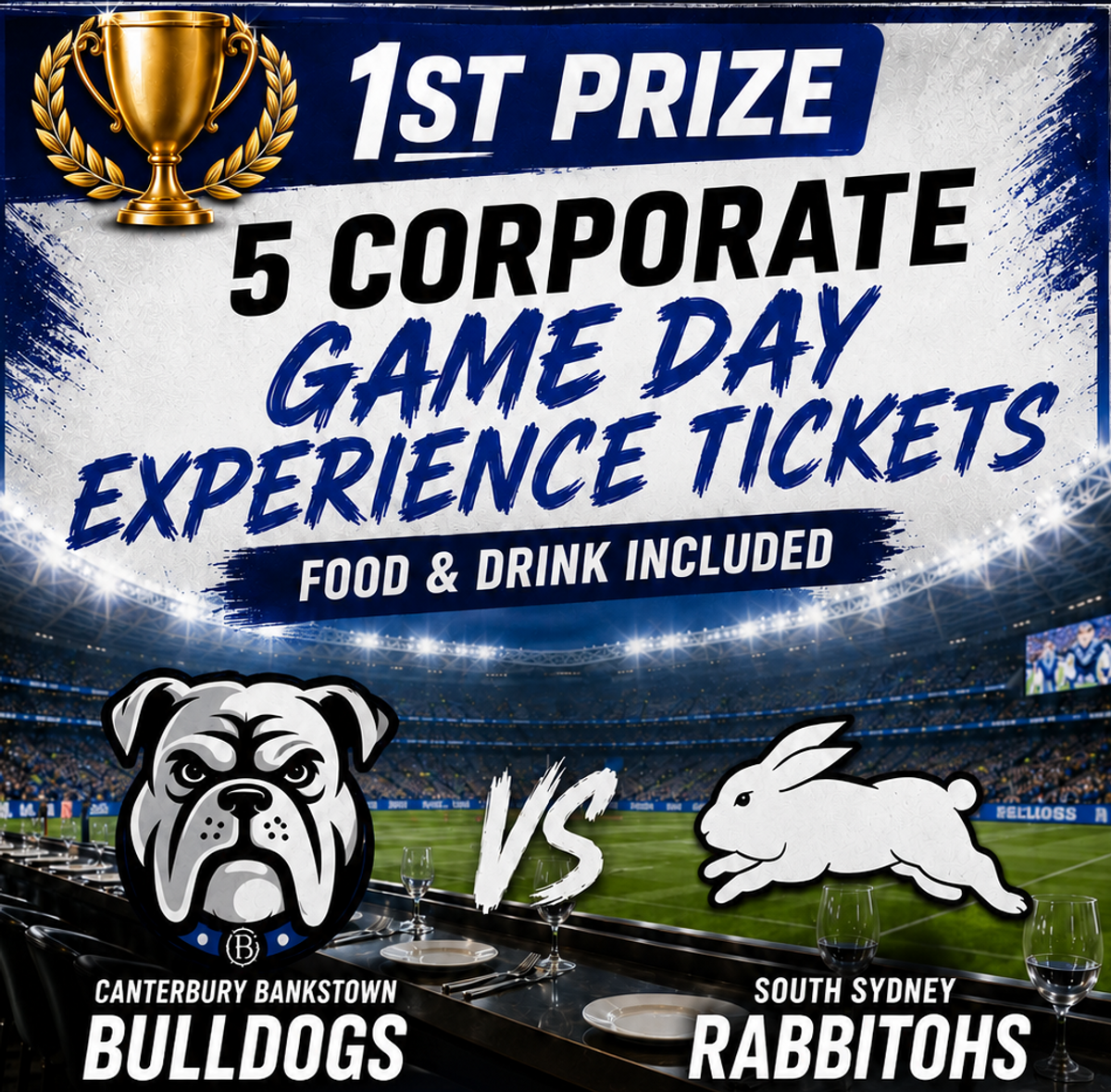5 Tickets to Baa’s Bar Corporate Game Day Experience - Hero image