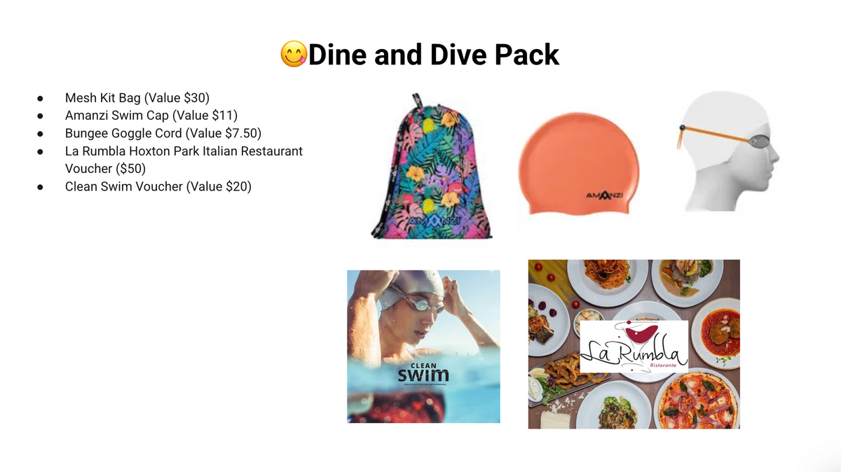 Dine and Dive Pack - Hero image