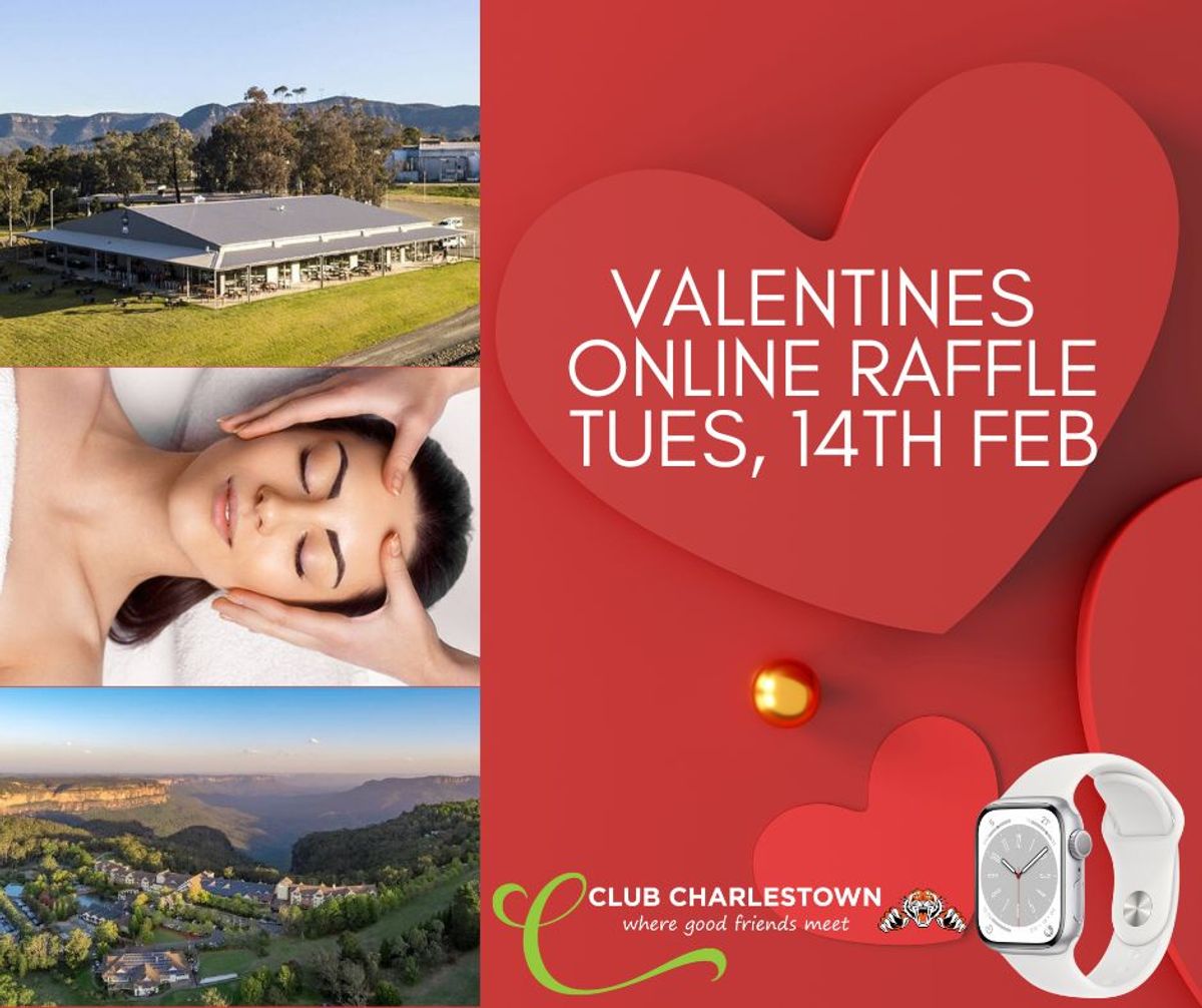 Valentines day online raffle