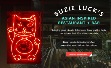 Suzie Luck's - Hero Image