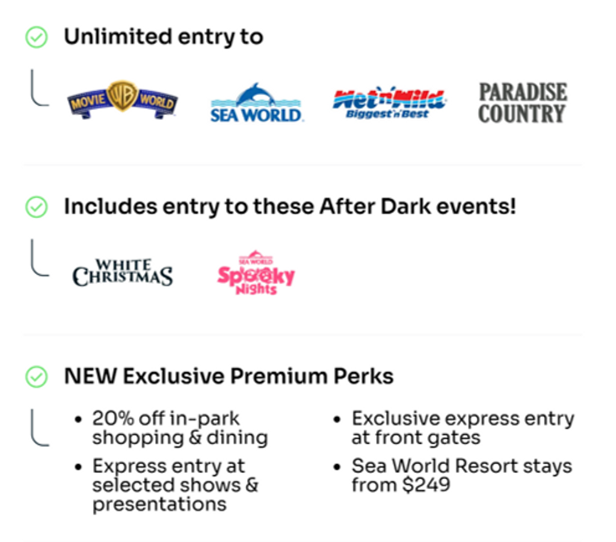 Premium Village Roadshow Annual Pass x 4 - Hero image