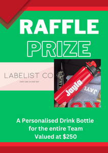 Team: Personalised Drink Bottles - Hero Image