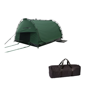 Dune 4WD King Titan II Deluxe Double Swag Green with Carry Bag - Hero Image