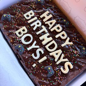 Brownie-Gram - Made to Order and Add Wording of Your Choice! - Hero Image
